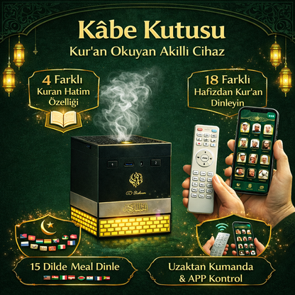 Kur’an Okuyan Kabe Kutusu & Koku Yayan Cihaz